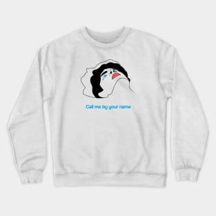 Call me by your name Movie Fan Art Timothée Chalamet Crewneck Sweatshirt